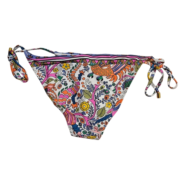 Trina Turk Jungle Beach Tie Side Pant Bikini Bottoms - Picture 7 of 16